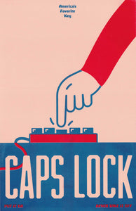 Caps-Lock Poster